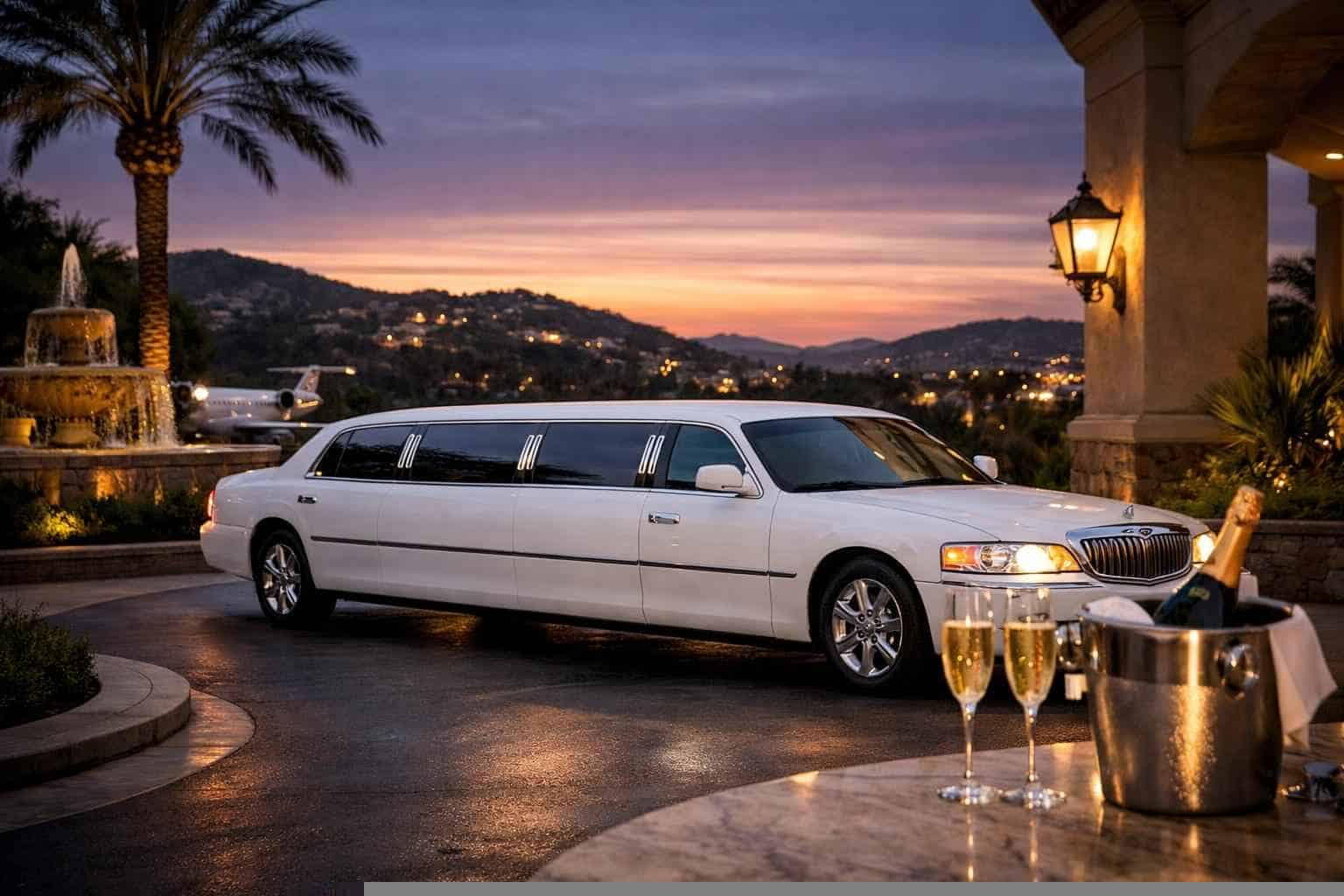 White Limo Service El Cajon CA