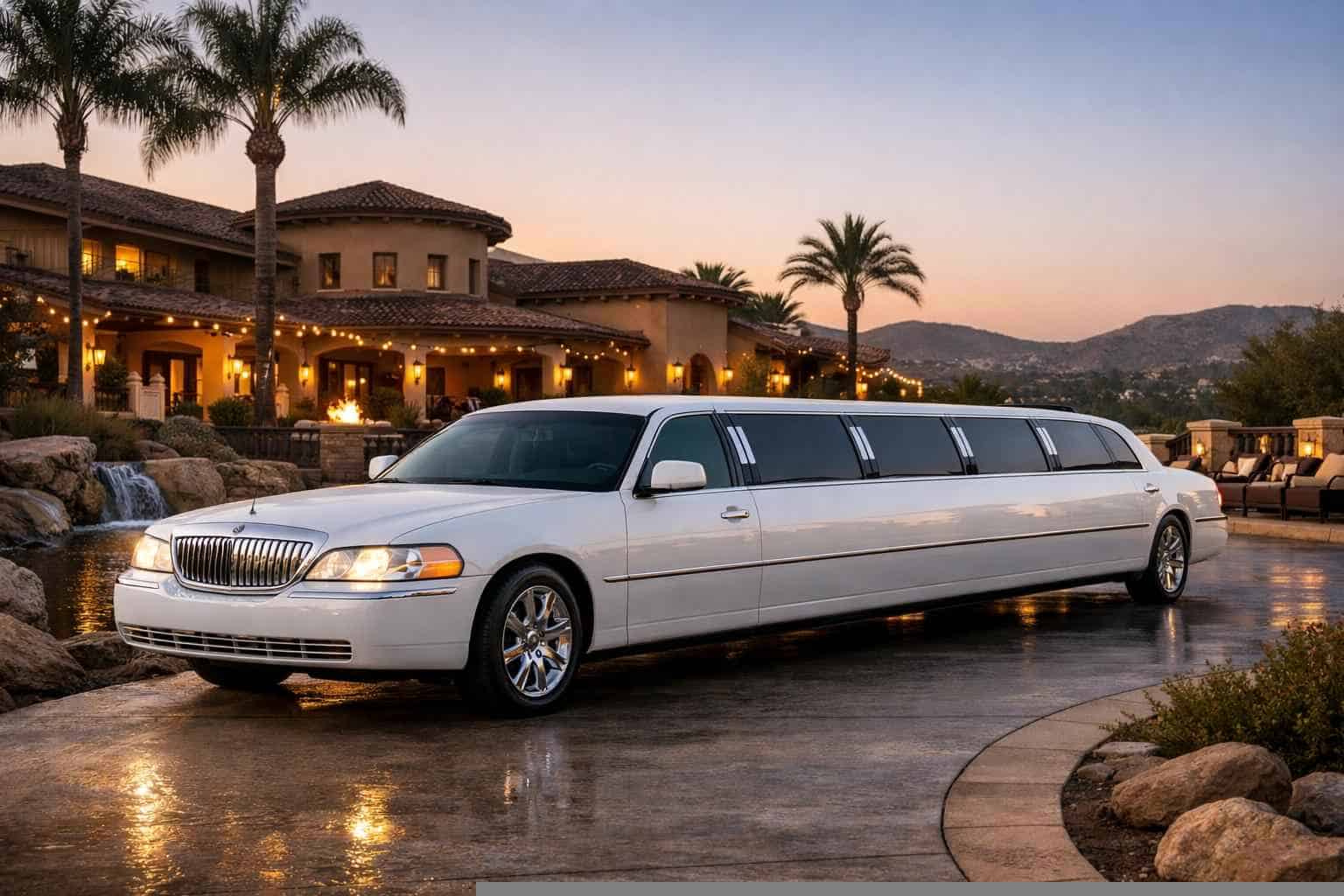 White Limo Service Escondido CA