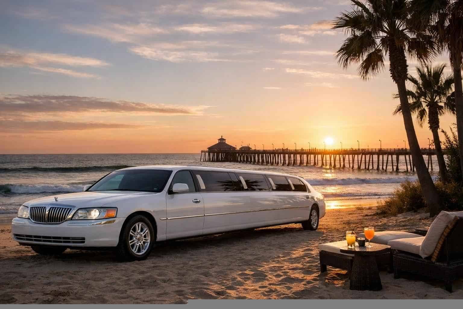 White Limo Service Imperial Beach CA