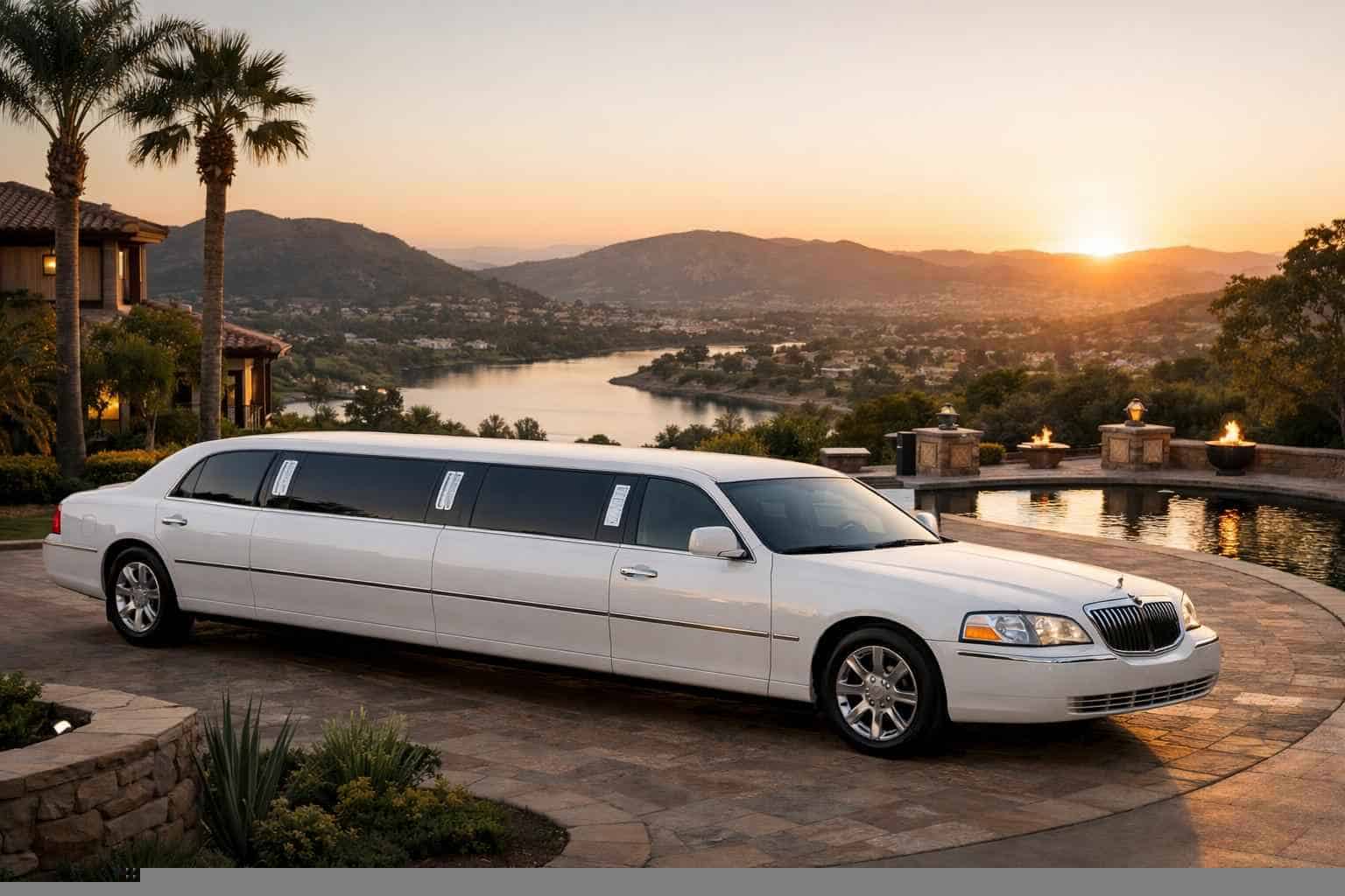 White Limo Service Poway CA