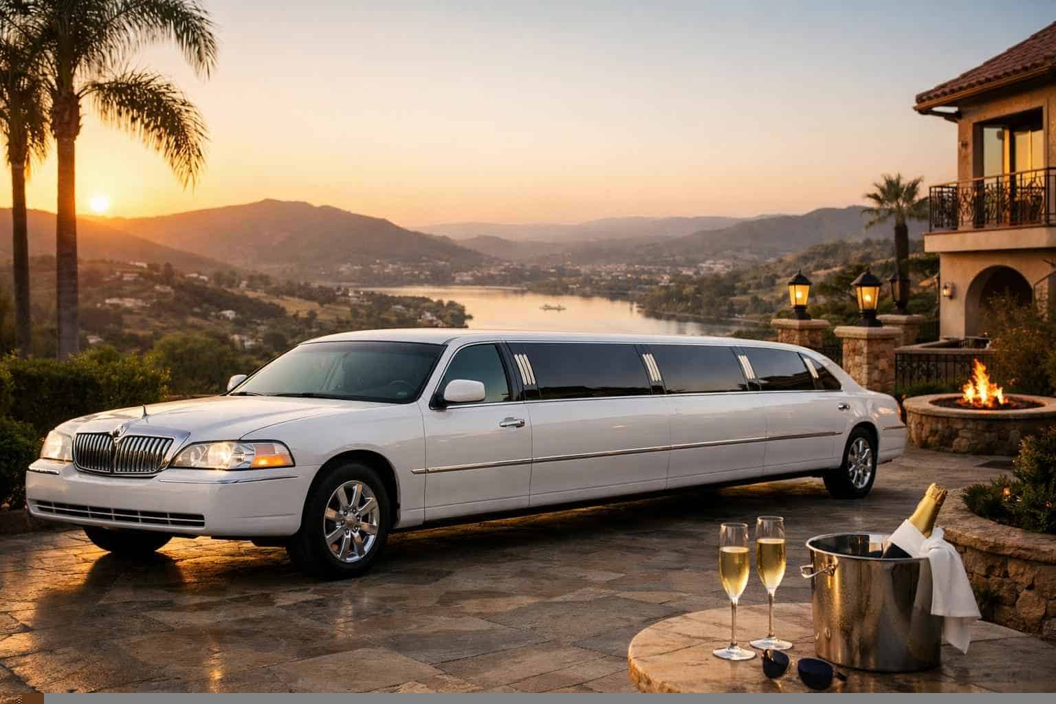 White Limo Service San Marcos CA