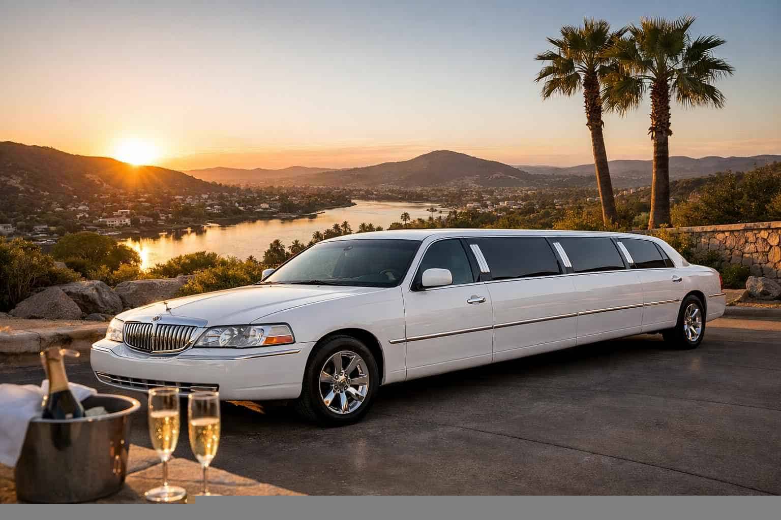 White Limo Service Santee CA