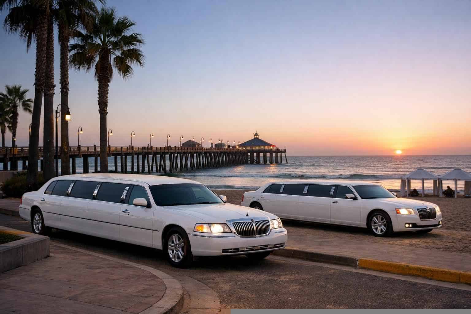 White Limousines in Imperial Beach California