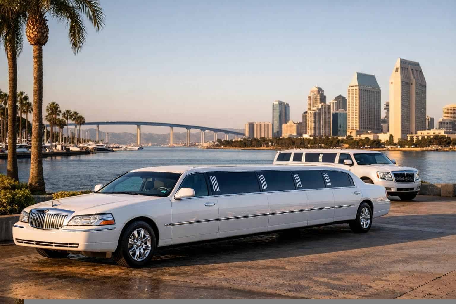 White Limousines in National City California