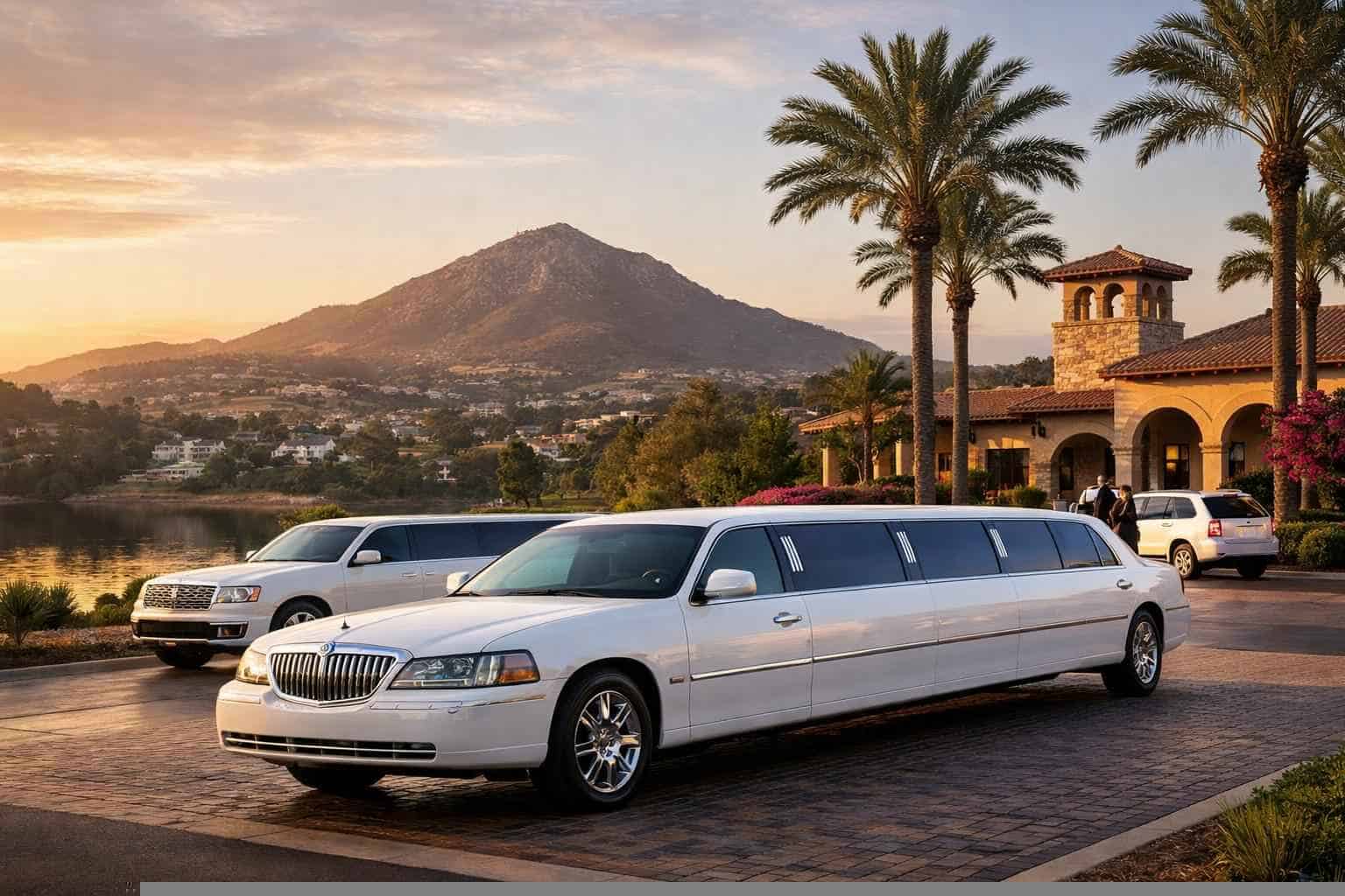 White Limousines in San Marcos California