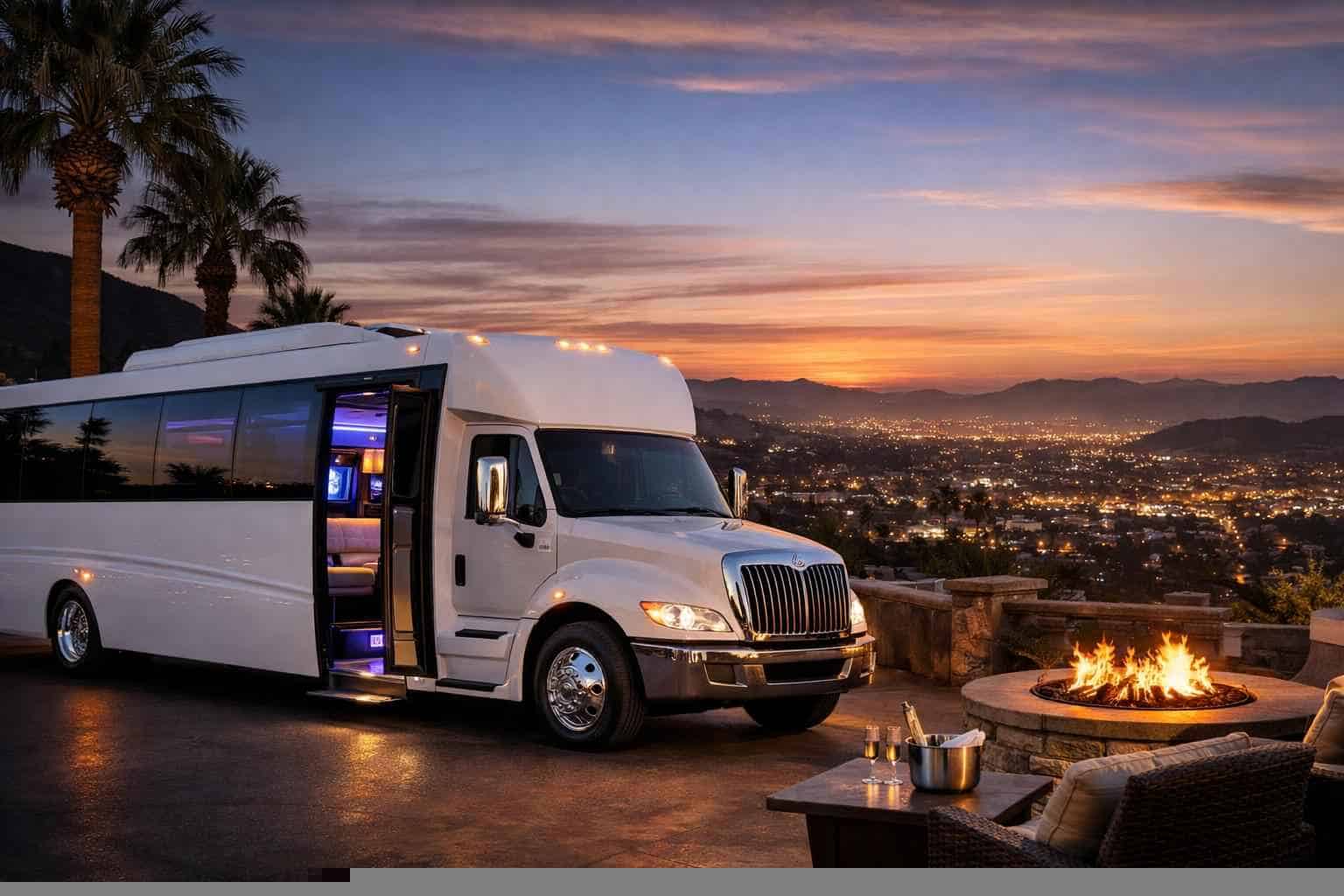 White Party Bus Rental El Cajon CA