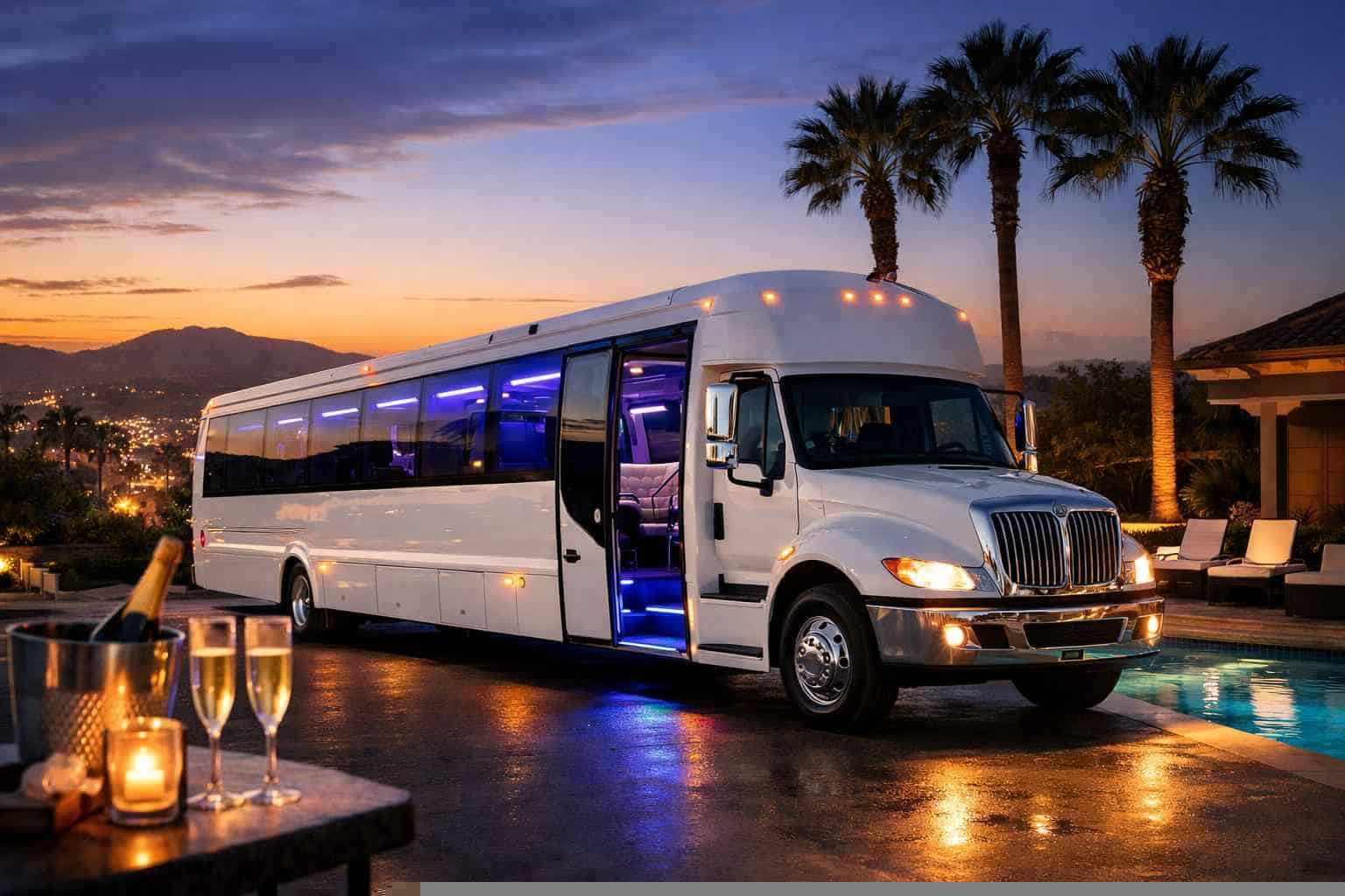 White Party Bus Service El Cajon CA