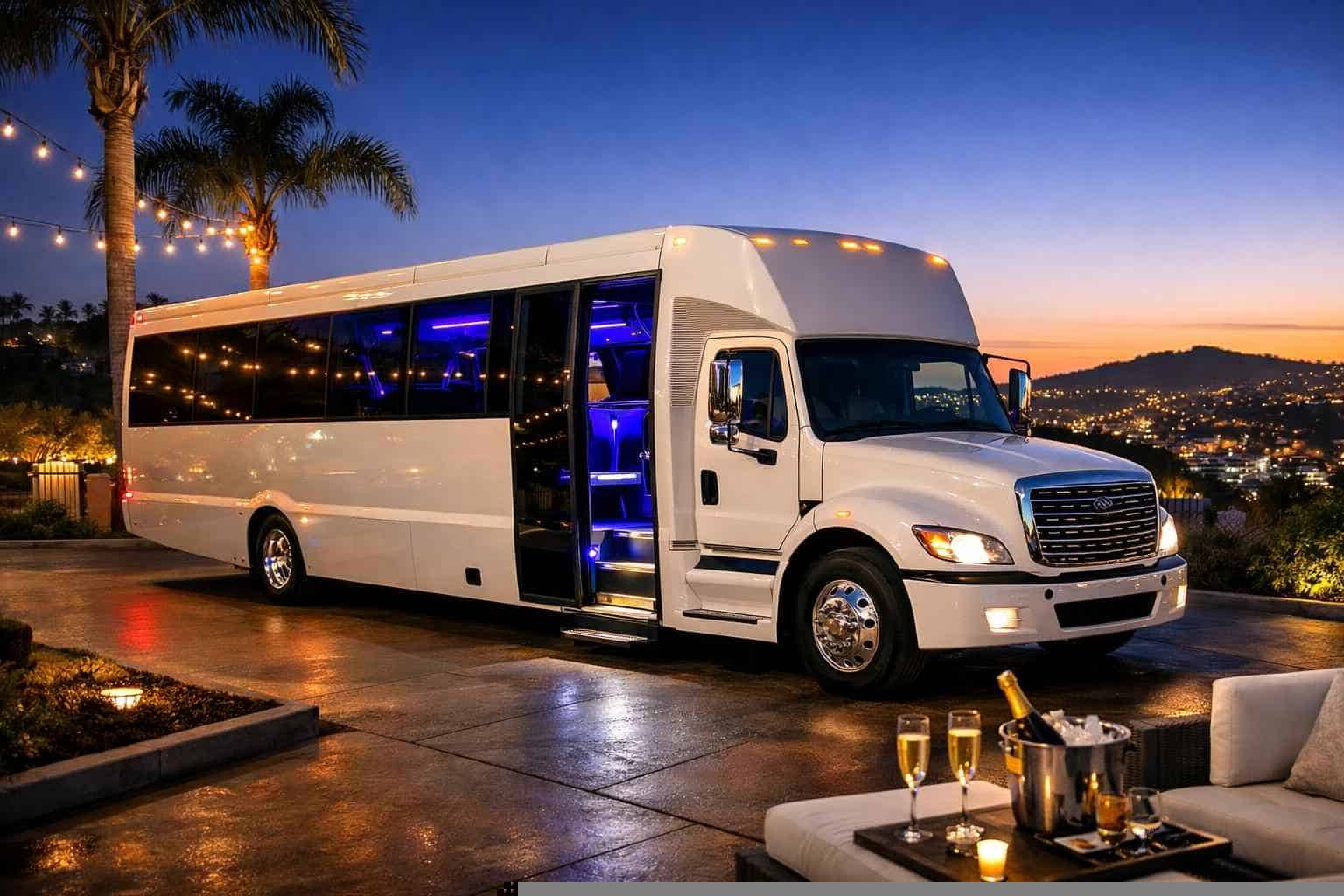 White Party Bus Service La Mesa CA