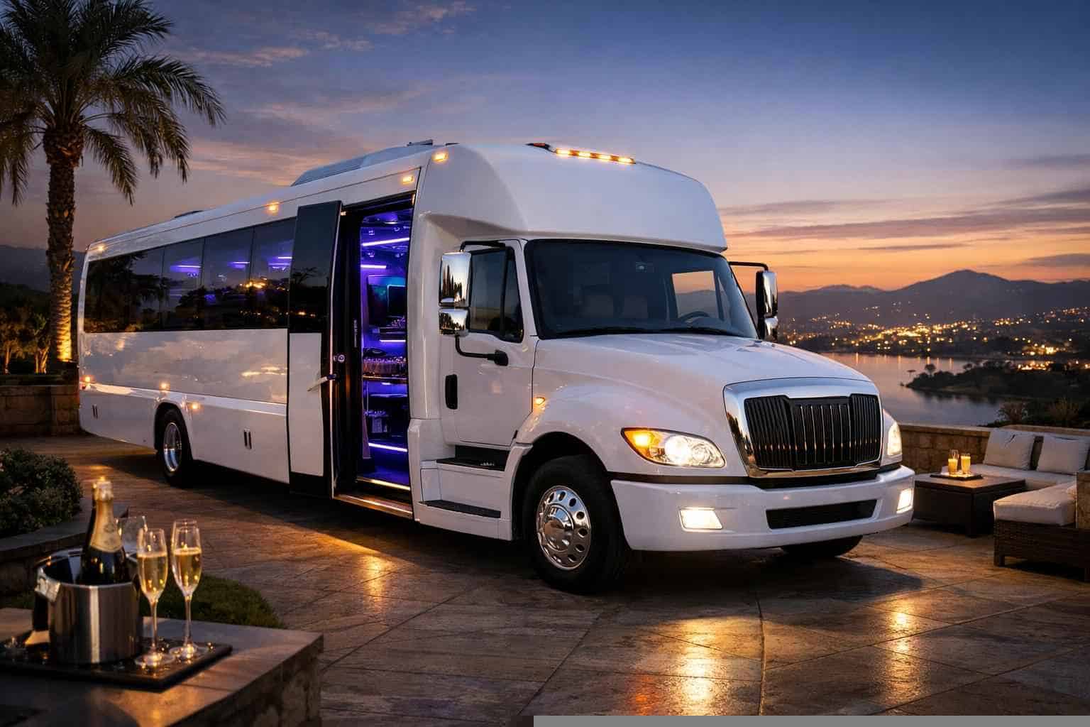 White Party Bus Service San Marcos CA