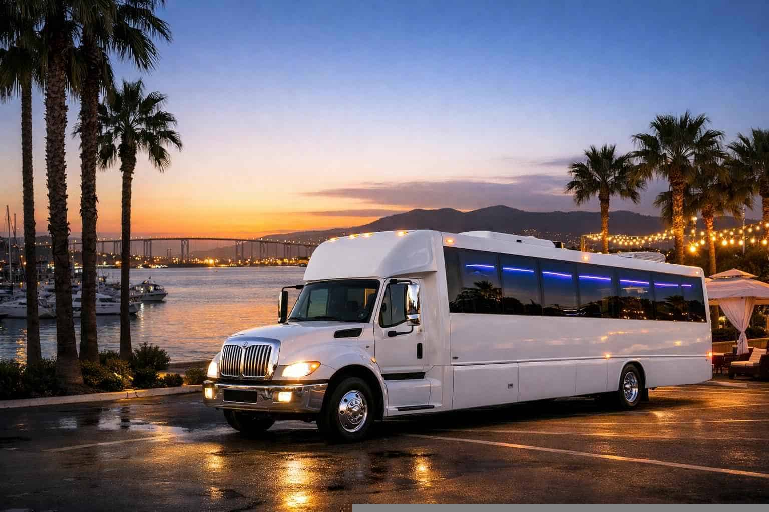 White Party Buses in Chula Vista California